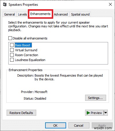 Windows 10에서 볼륨이 자동으로 낮아지거나 높아지는 문제 해결