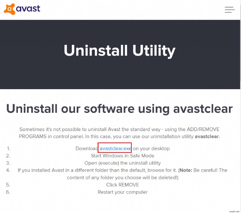 Windows에서 Avast가 열리지 않는 문제를 해결하는 방법 