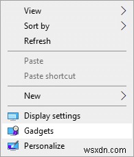 Windows 10 바탕 화면에 위젯을 추가하는 방법 