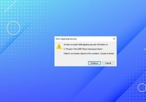 Windows 10  컨테이너의 개체를 열거하지 못했습니다  오류, 4가지 방법으로 완벽히 해결하기