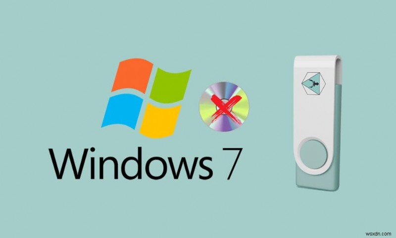 디스크 없이 Windows 7을 설치하는 방법 