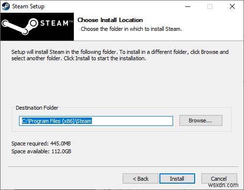 Steam 응용 프로그램 로드 오류 3:0000065432 수정 