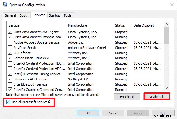 Windows 10 업데이트 멈춤 또는 고정 수정 