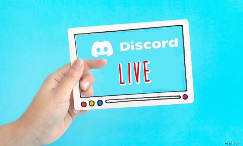 Discord Go Live가 나타나지 않는 문제 수정 
