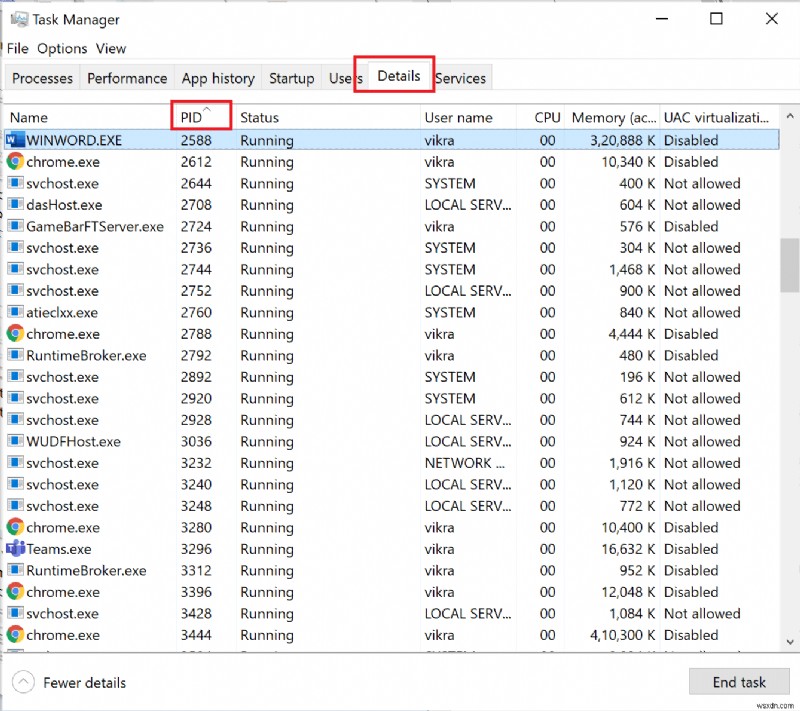 Windows 10에서 높은 CPU 사용량을 수정하는 방법 