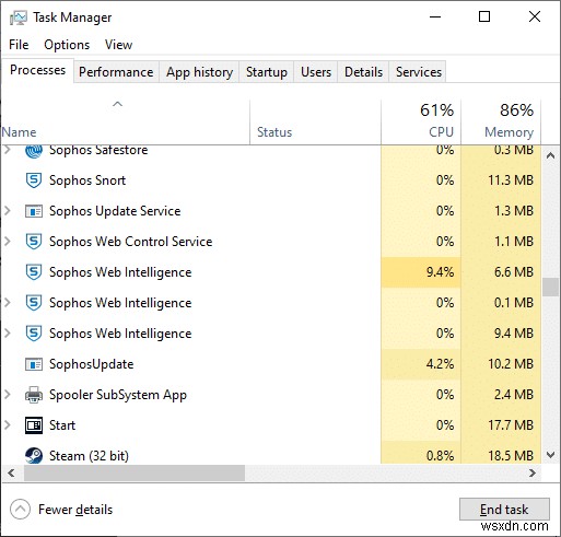 hkcmd 높은 CPU 사용량을 수정하는 방법 