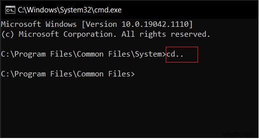 Windows 10에서 CMD의 디렉토리를 변경하는 방법 