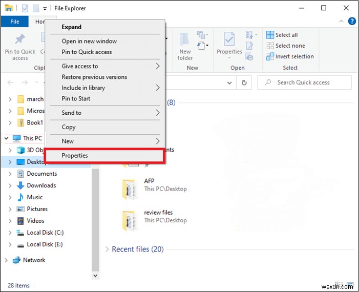 C:\windows\system32\config\systemprofile\Desktop을 사용할 수 없음:수정됨 