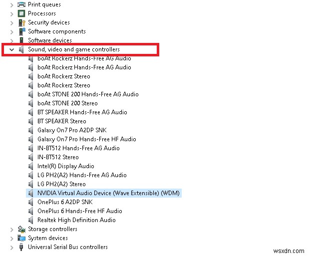 NVIDIA 가상 오디오 장치 Wave Extensible이란 무엇입니까? 