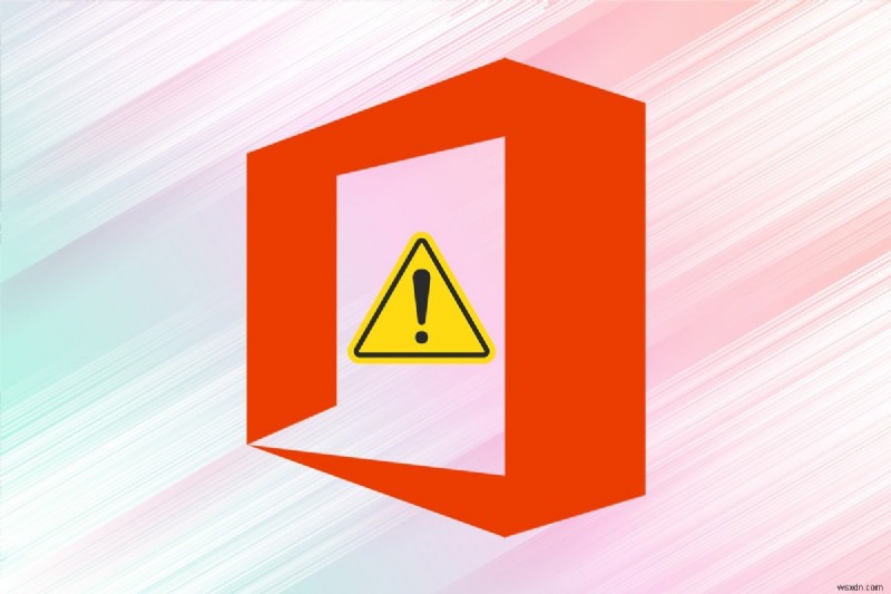 Windows 10에서 Microsoft Office가 열리지 않는 문제 수정 