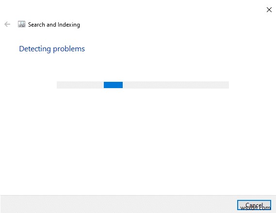 Windows 10 시작 메뉴 검색이 작동하지 않는 문제 수정 