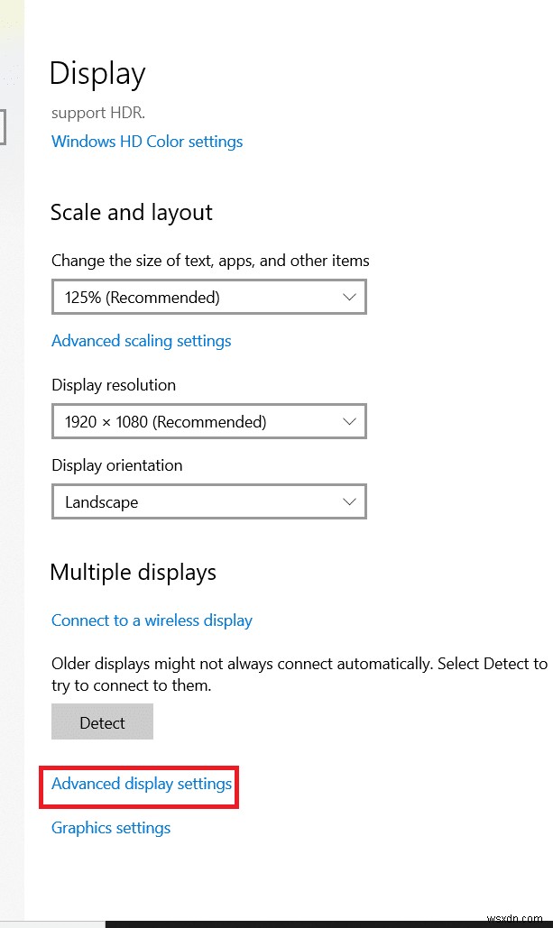 Windows 10에서 모니터 모델을 확인하는 방법
