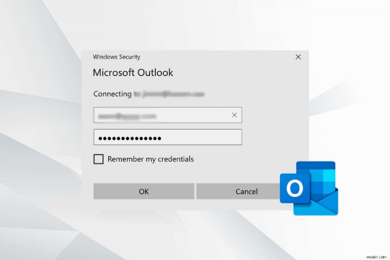 Outlook 비밀번호 프롬프트가 다시 나타나는 문제 수정