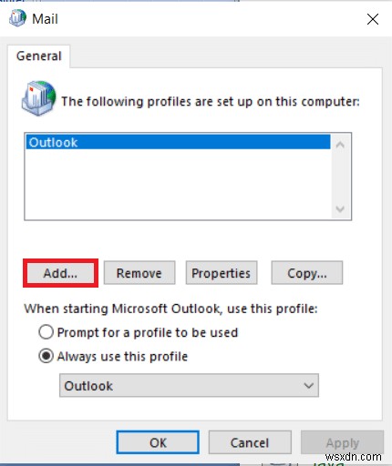 Outlook 비밀번호 프롬프트가 다시 나타나는 문제 수정