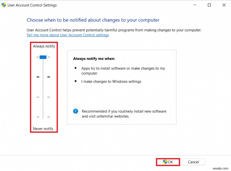 Windows 11에서 오류 코드 0x8007007f 수정 