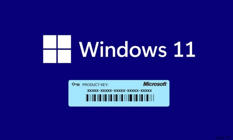 Windows 11 제품 키를 찾는 방법 