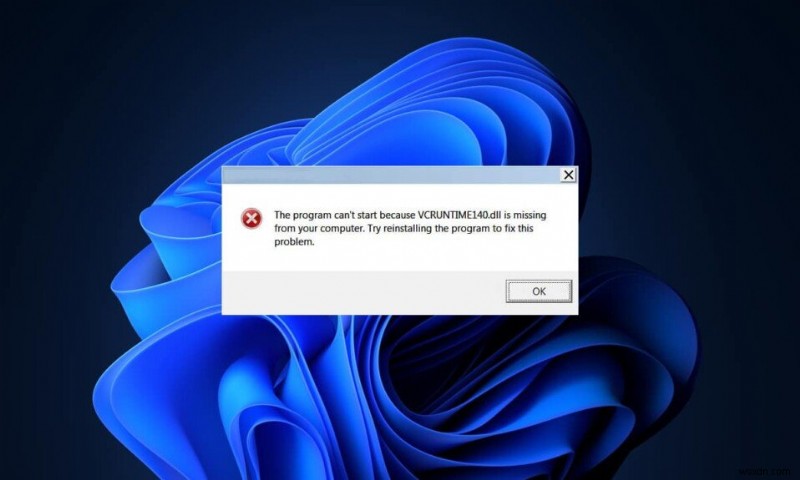 Windows 11에서 누락된 VCRUNTIME140.dll 수정 