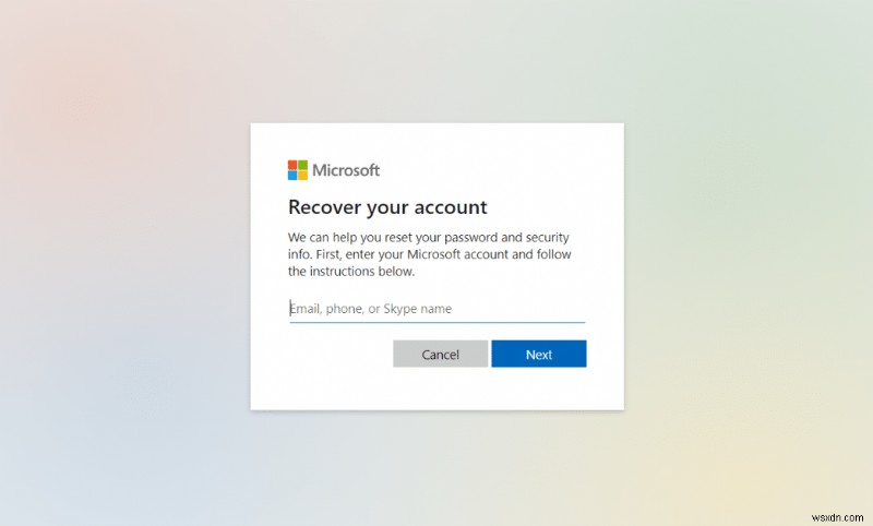 Outlook 암호를 복구하는 방법 