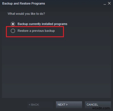 Steam 게임을 백업하는 방법 