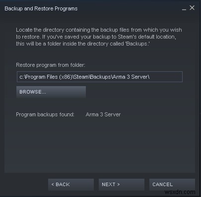 Steam 게임을 백업하는 방법 