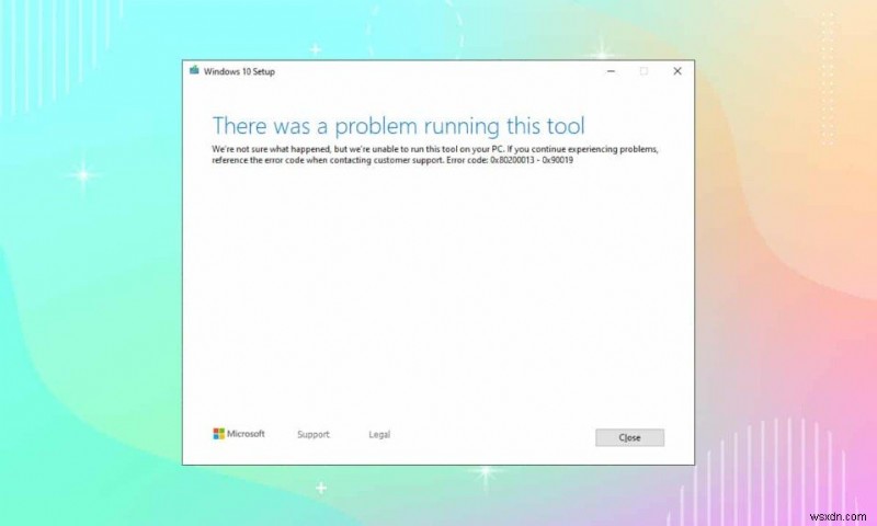 Windows Media 생성 도구가 작동하지 않는 문제 수정 