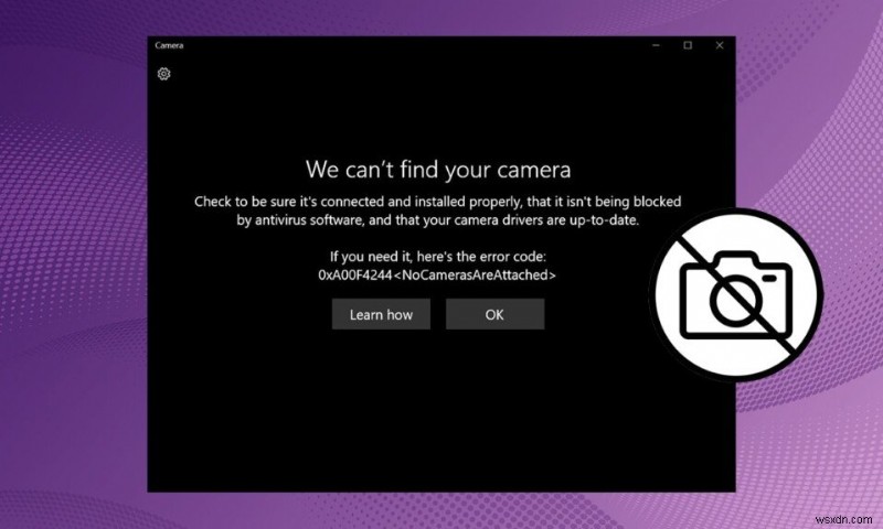 Windows 10에서 노트북 카메라가 감지되지 않는 문제 수정