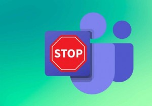 Microsoft Teams 팝업 알림을 중지하는 방법 