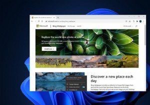 Windows 11용 Bing 배경화면 다운로드 및 설치 방법