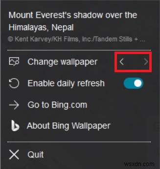 Windows 11용 Bing 배경화면 다운로드 및 설치 방법