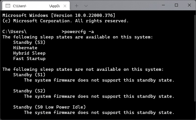 Windows 11에서 최신 대기 모드가 지원되는지 확인하는 방법 