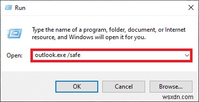 Windows 10에서 Outlook 앱이 열리지 않는 문제 수정 