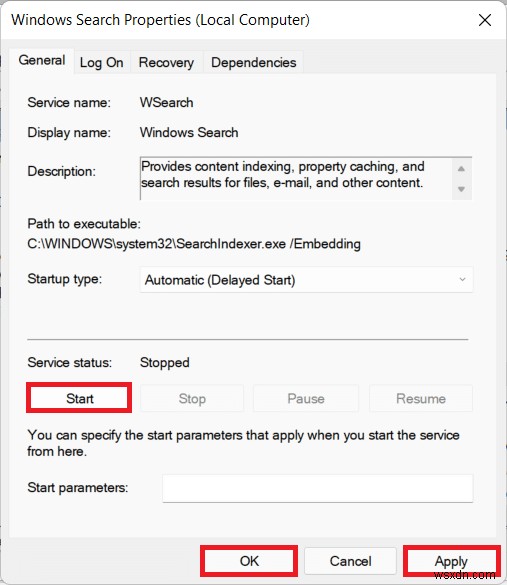 Windows 11에서 검색 인덱싱을 비활성화하는 방법 