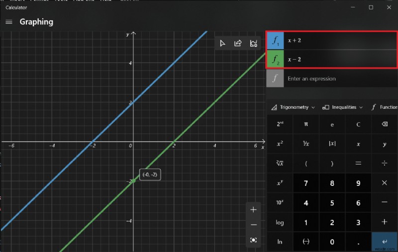 Windows 10에서 계산기 그래프 모드를 활성화하는 방법 