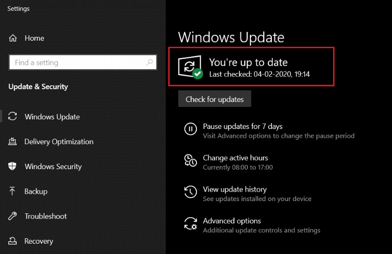 Windows 10 절전 모드가 작동하지 않는 문제 수정 