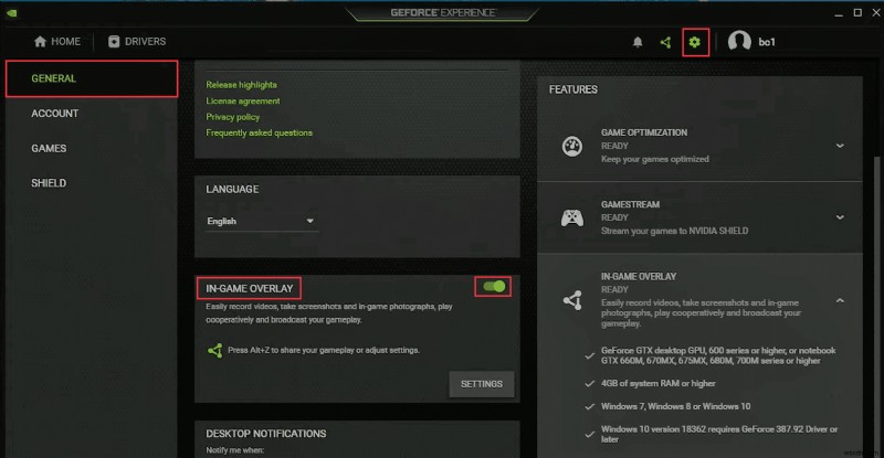 NVIDIA ShadowPlay가 녹화되지 않는 문제를 해결하는 방법 