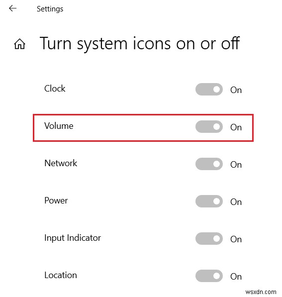 Windows 10 볼륨 컨트롤이 작동하지 않는 문제 수정 
