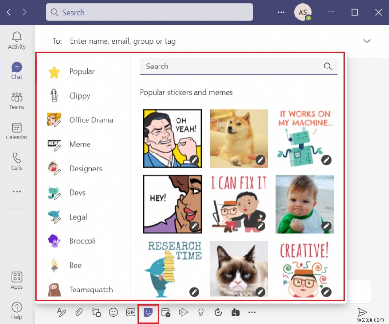 Microsoft Teams 비밀 이모티콘 사용 방법