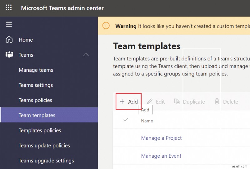 Microsoft Teams 관리 센터 로그인에 액세스하는 방법