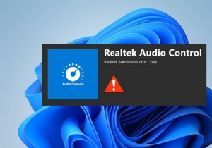 Windows 11에서 Realtek 오디오 콘솔 작동 불가 문제 해결 방법 (완벽 가이드)