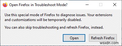 Firefox가 페이지를 로드하지 않는 문제를 해결하는 방법