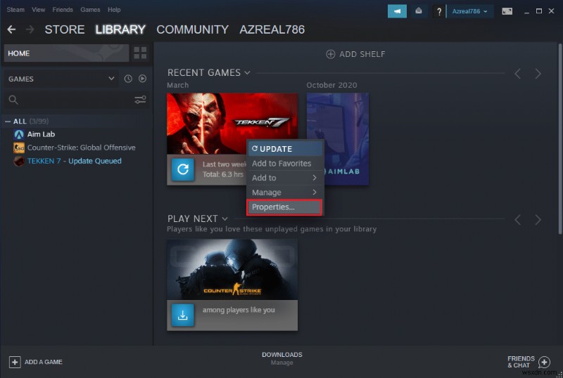 Steam 콘텐츠 파일 잠금 오류 수정 