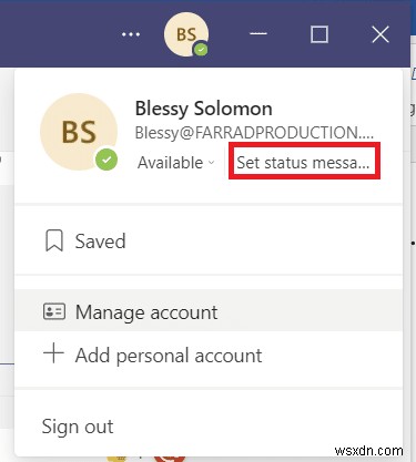 Microsoft Teams 상태를 유지하는 방법