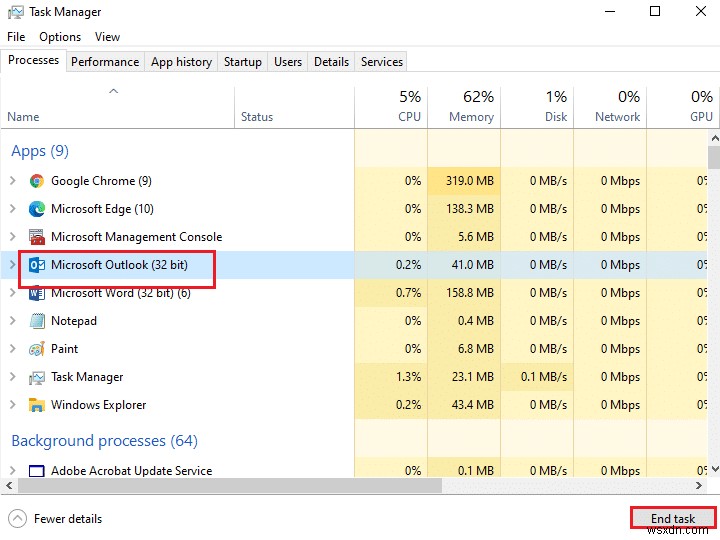 Ntoskrnl.exe 높은 디스크 사용량 수정 