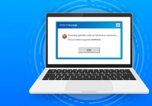 0x80004002 수정:Windows 10에서 이러한 인터페이스가 지원되지 않음 