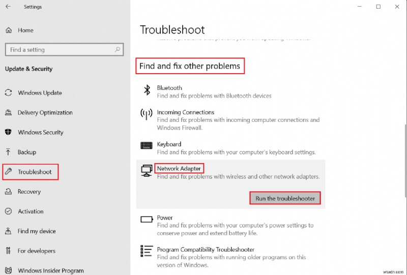 Windows 10에서 연결이 중단된 문제 수정 