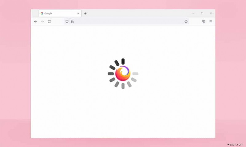 Firefox가 응답하지 않는 문제 수정 