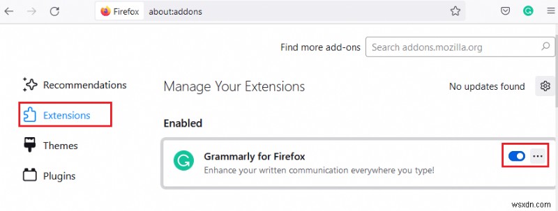 Firefox 연결 재설정 오류 수정 