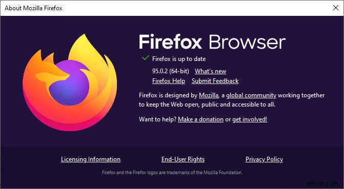 Firefox 연결 재설정 오류 수정 