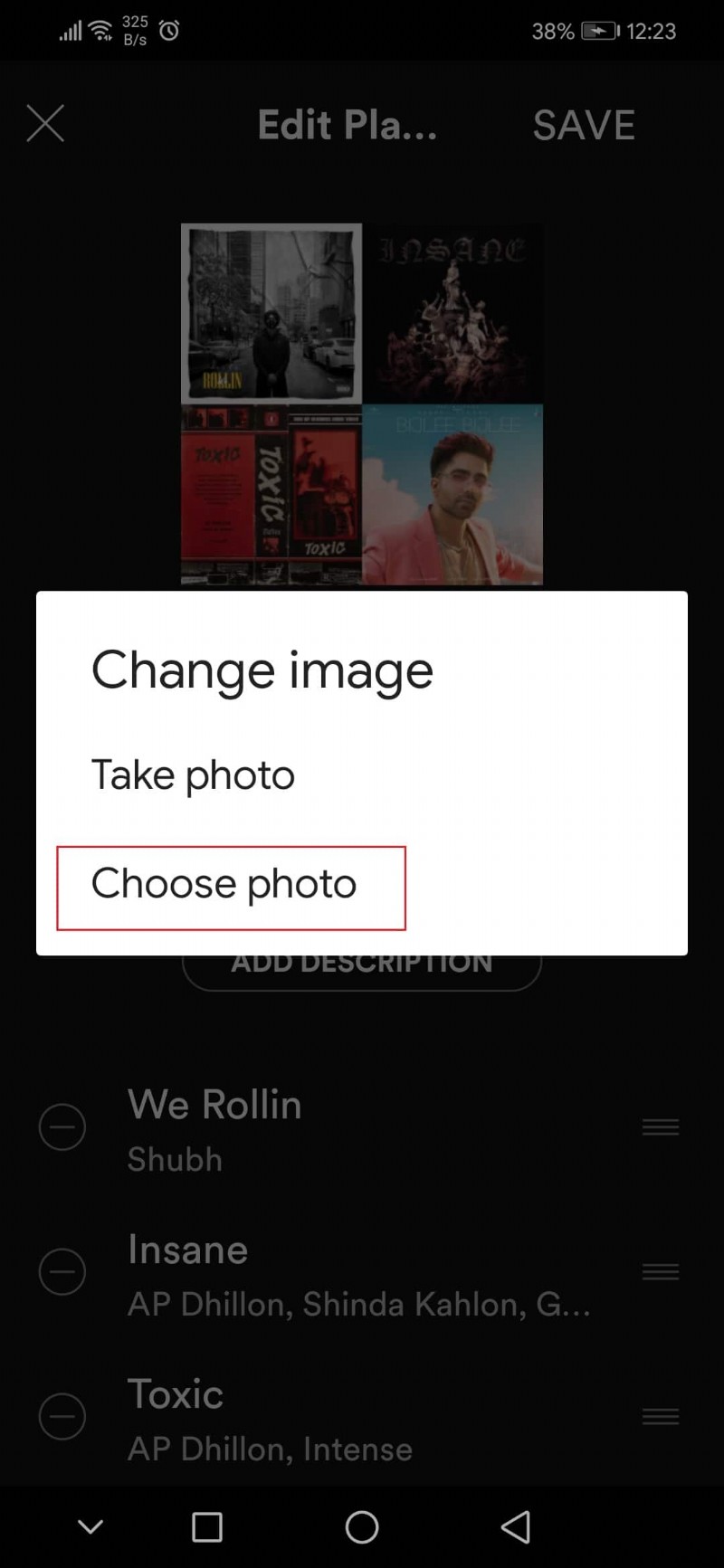 Spotify 재생 목록 사진을 변경하는 방법 
