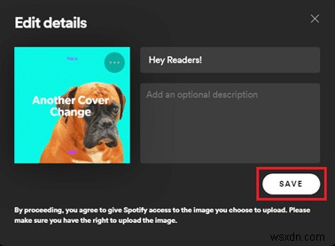 Spotify 재생 목록 사진을 변경하는 방법 